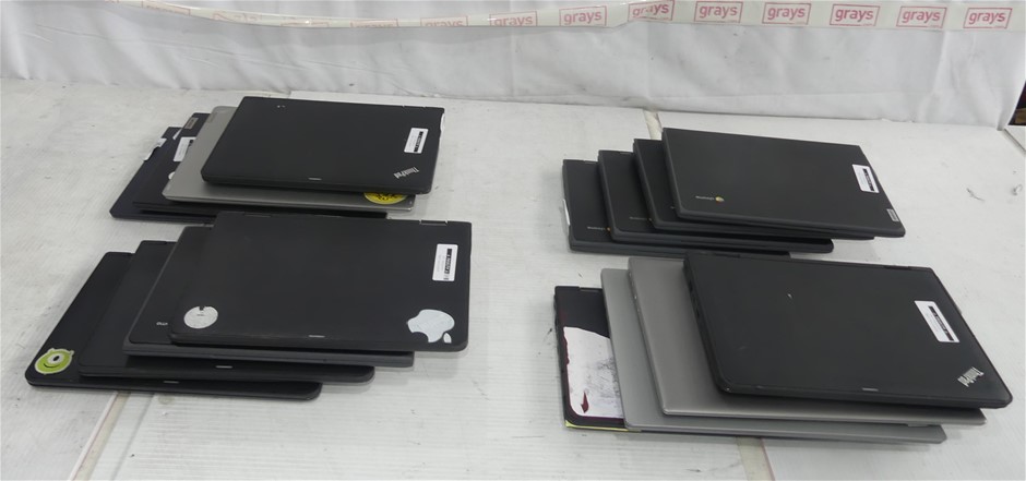 Bundle of Assorted USED/UNTESTED Lenovo Computers Auction (0002-2187741 ...