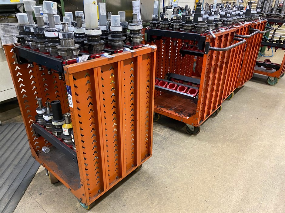 Qty of 6x Susta Mobile Tool Holding Trolleys Auction (08403025021