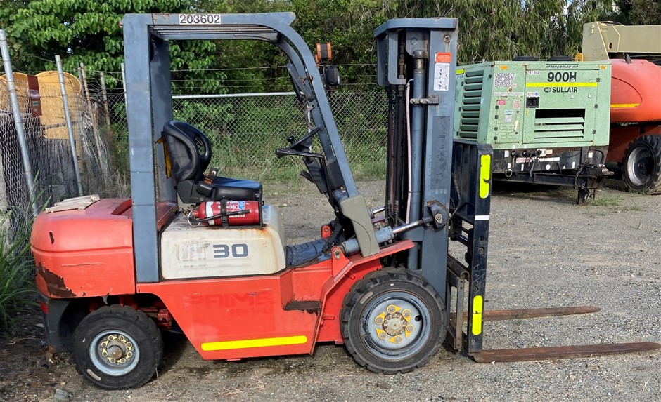 2018 Hailin CPCD30 Forklift 3.0t 3.0m Diesel (Mackay) Auction (00067044231) Grays Australia