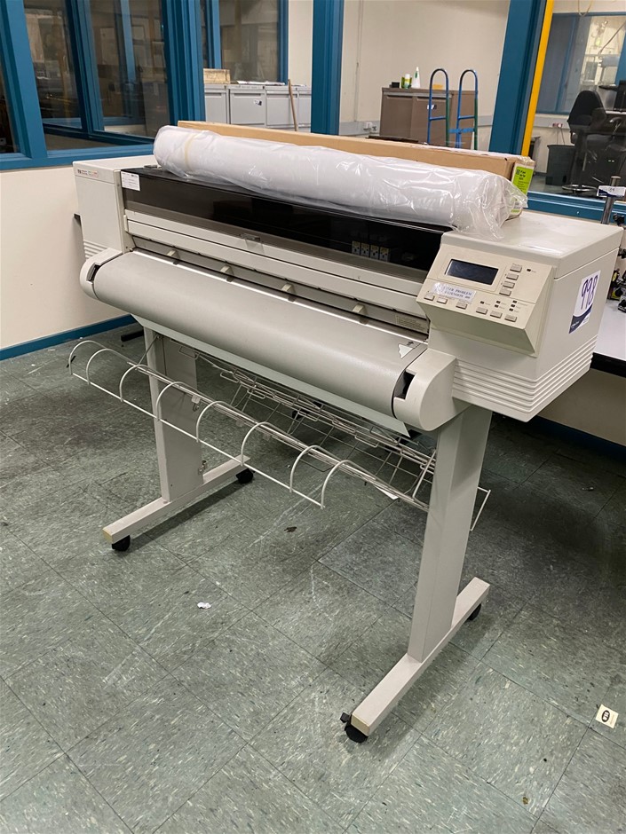 Hewlett Packard Design Jet 650c Large Format Printer Auction (0998