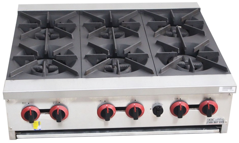 GASMAX 6 BURNER GAS COOKTOP Auction (00175052349) Grays Australia