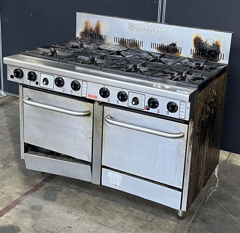 Goldstein 8 Burner PF8820 Gas Stove With Double Oven Auction (0001