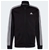 ADIDAS Men's 3S TT Tric Full Zip Track Jacket, Size S, Black/White, H46009.