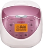 CUCKOO Electric Rice Cooker/ Warmer, 6 Cup, White/Pink, Model: CR-0631F, Ma