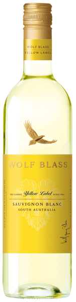 Wolf Blass Yellow Label Sauvignon Blanc  (6x 750mL).Current Vintage Release