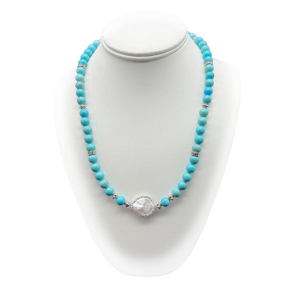 Luxurious Gemstone & Pearl Necklaces