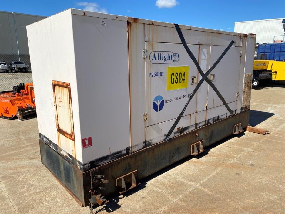 Unreserved Generators & Transportable Wash Bay