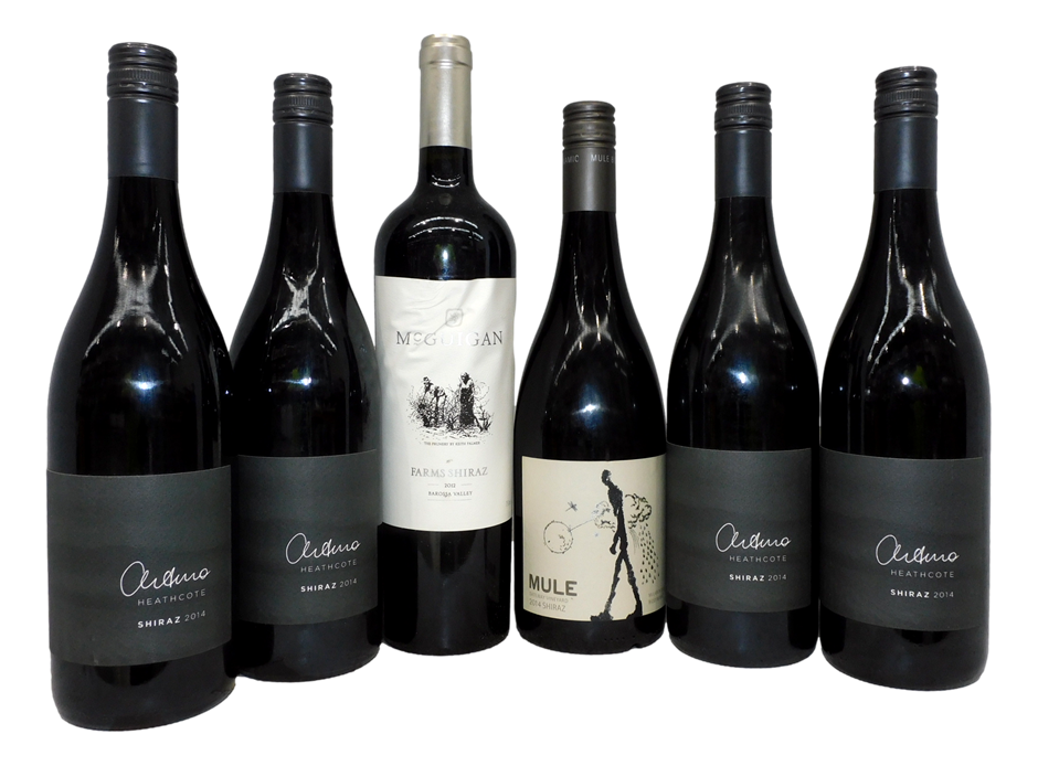 Pack of Assorted Shiraz (6x 750mL) Auction (003510722510) Grays