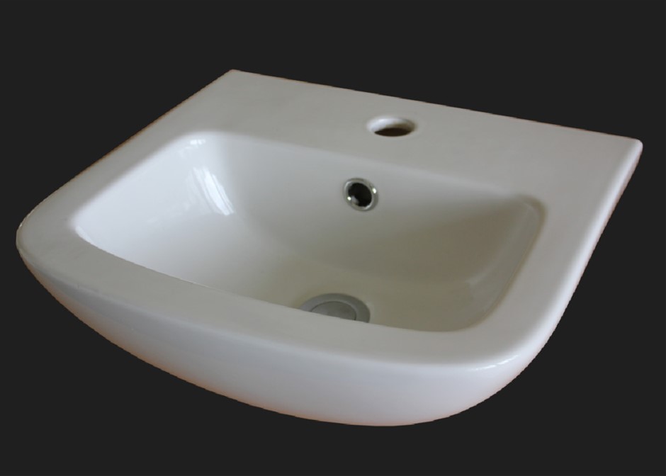 Lot of 2 Milano Wall Basin 400x360 1TH