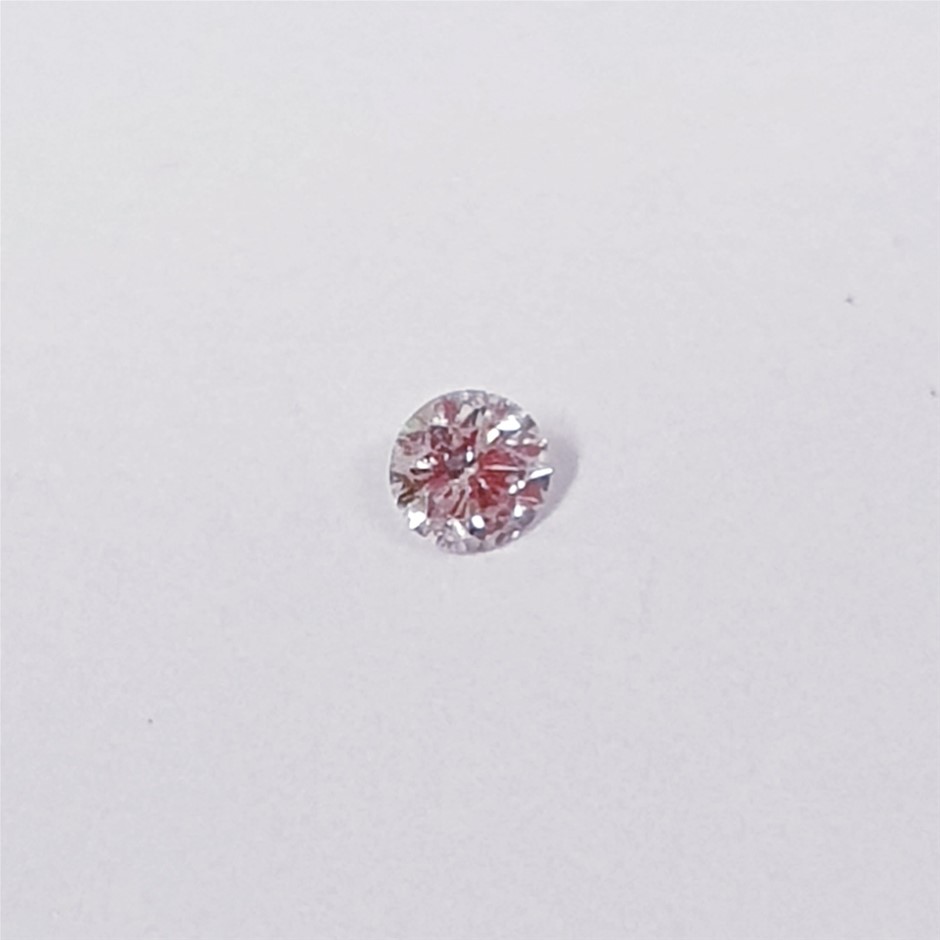 0.010 ct Light Pink Diamond Auction (0001-2556264) | Grays Australia