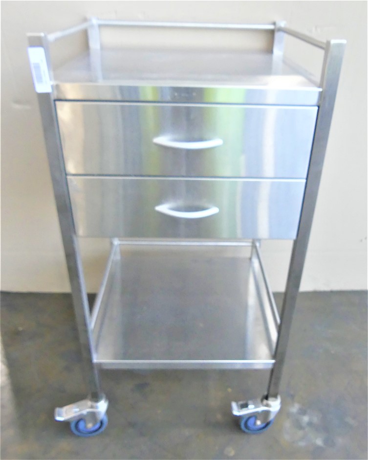 Mobile Stainless Steel Instrument / Dental Trolley Auction