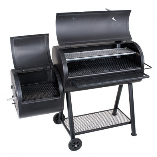 Buy Hark Tri-Fire Offset Smoker | Grays Australia