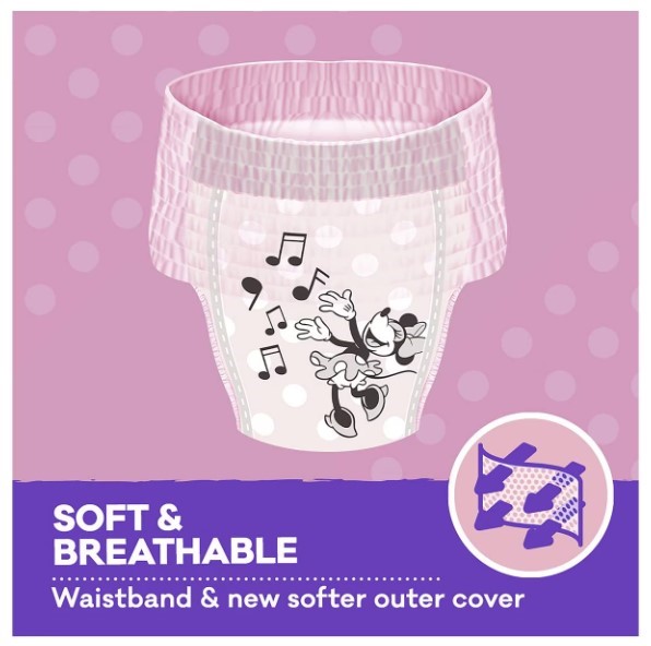 HUGGIES Ultra Dry Nappy Pants, Size 4 Girls, 58 Pack. Auction