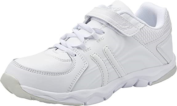 GROSBY Boy's Hoxton Cross Trainer, White, Size 12, 401470.