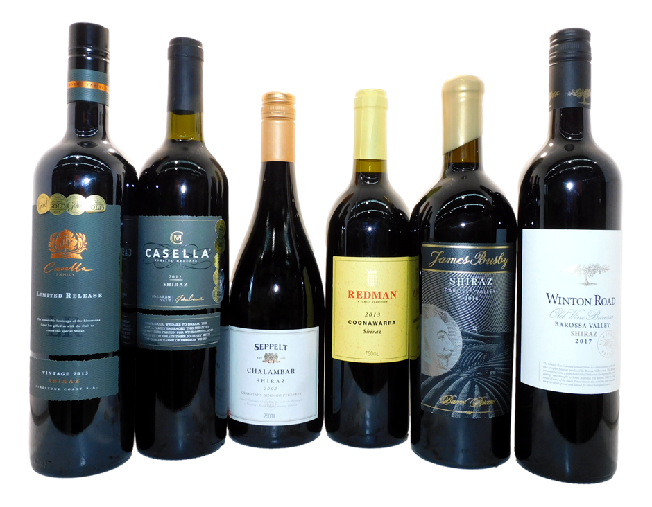 Mixed Shiraz Pack (6x 750mL) Auction (0024-10722598) | Grays Australia