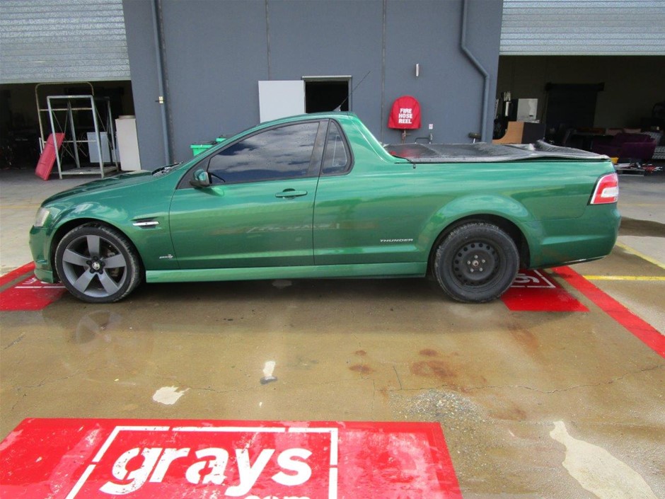 2011 Holden Commodore Ve Thunder Rwd Manual 6 Speed Ute Auction 0001