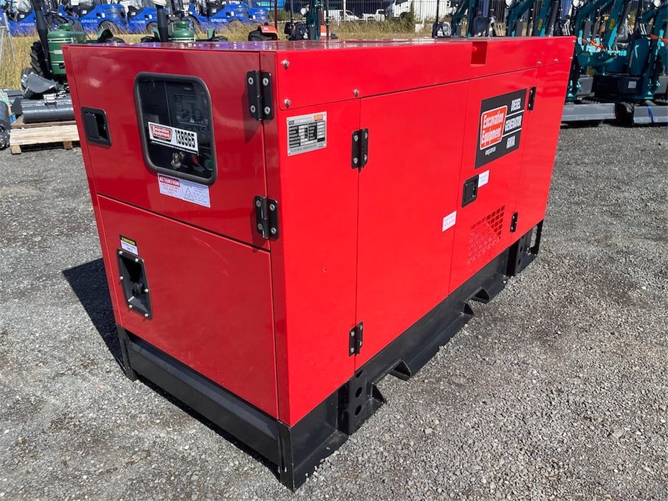 Unused 2023 Silenced 60kVA Generator Auction (0001-3025913) | Grays ...