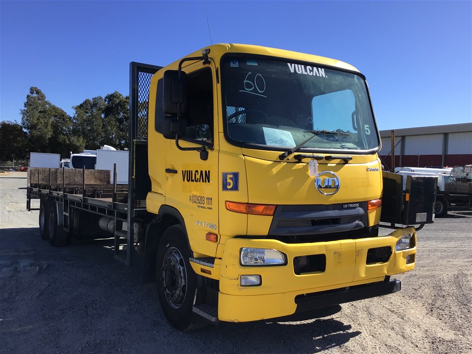(¾ Cab) 2013 UD Condor PK17 280 (6 x 2) Tray Body Truck Auction (0001 ...