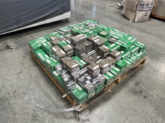 <p>Pallet Of Assorted Screws and Bolts</p>