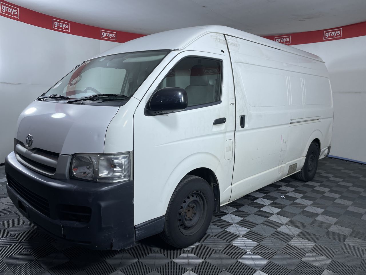 2009 Toyota HiAce SUPER LWB KDH221R T/D Auto Van
