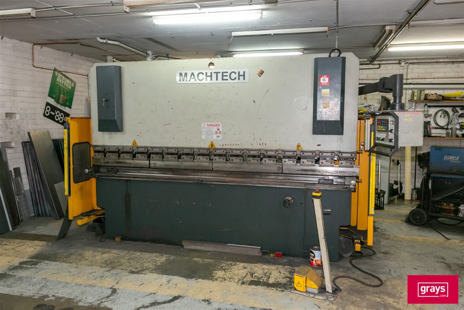 2007 MACHTECH APB80/320 Hydraulic Press Brake Auction (00105052742