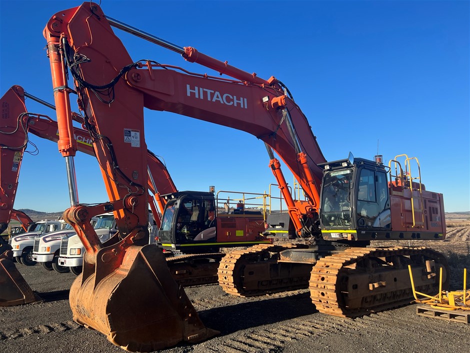 2017 Hitachi ZAXIS 690LCH Hydraulic Excavator Auction (0004