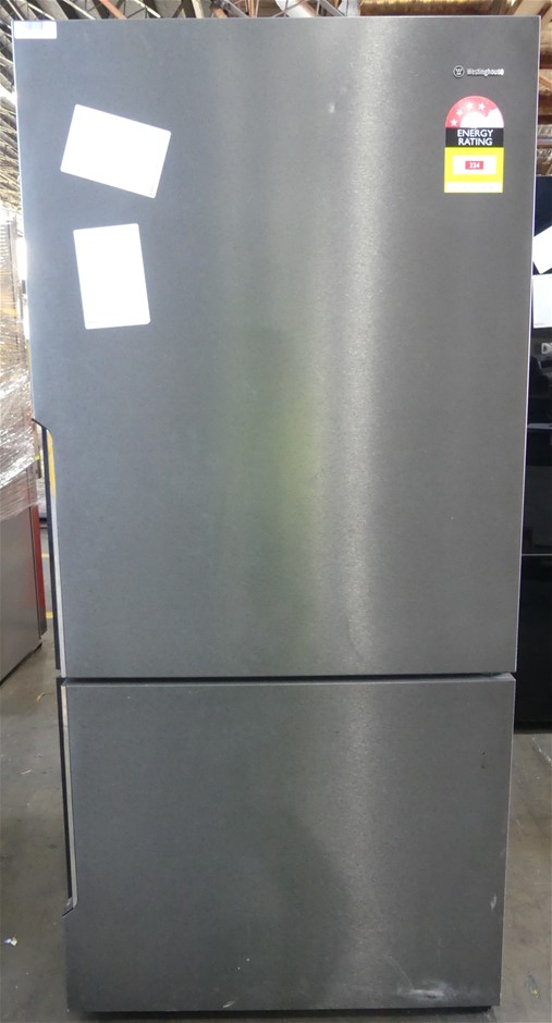Westinghouse 528L Dark Stainless Bottom Mount Fridge (WBE5300BB