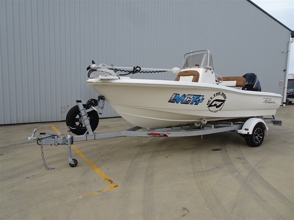 <p>2022  Pioneer 180 Sports Fish Power Boat</p>