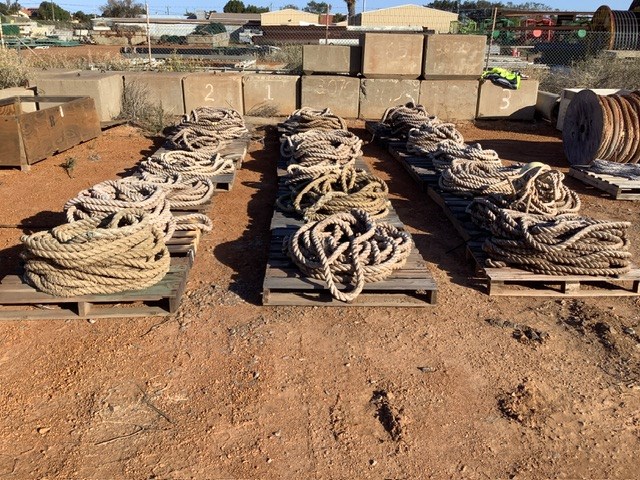 21 x Pallets Of Marine Rope Auction (0149-9041652) | Grays Australia