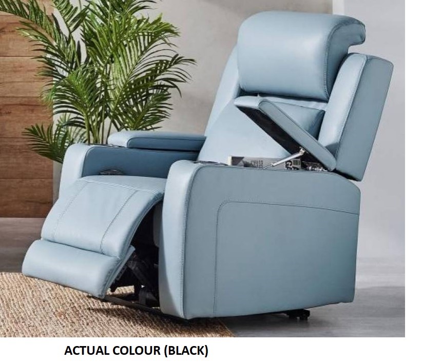 sabella leather powered recliner sofa