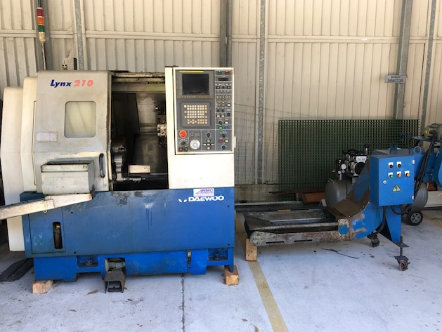 CNC Lathes, Forklift Chargers & Bead Blaster