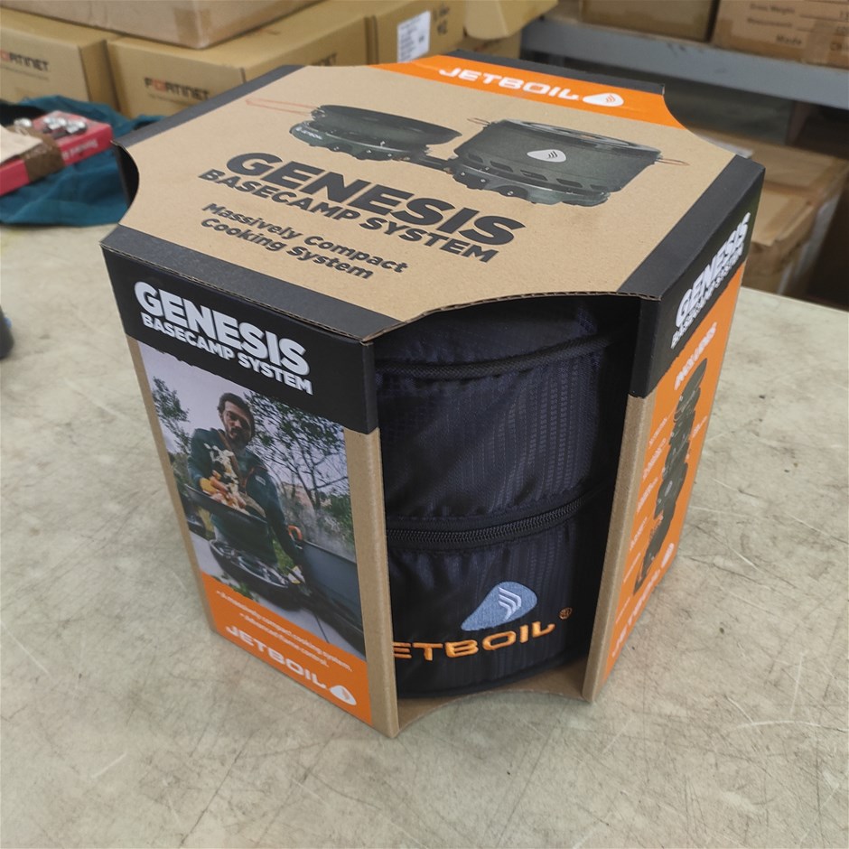 Jetboil Genesis Compact Camping Cooker Auction (00109041749) Grays