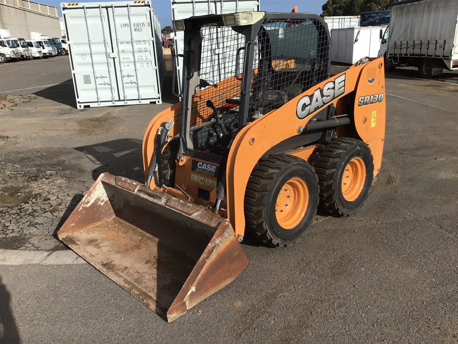 Unreserved Case & Bobcat Skid Steer Loaders (Wheeled)