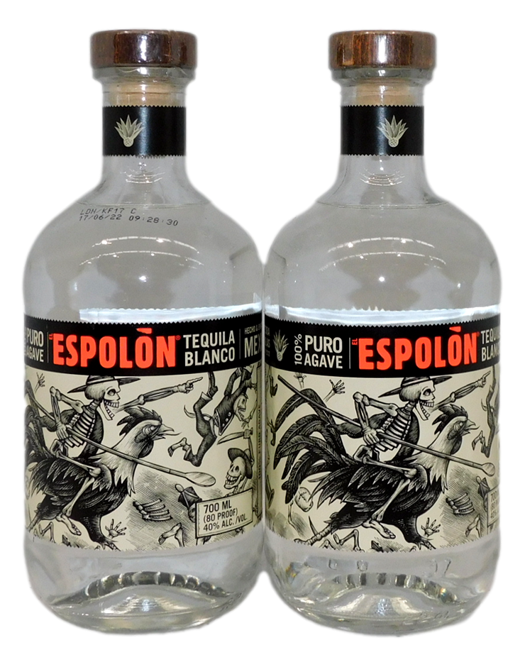 Espolon Tequila Blanco (2x 700mL) Mexico Auction (003410724654