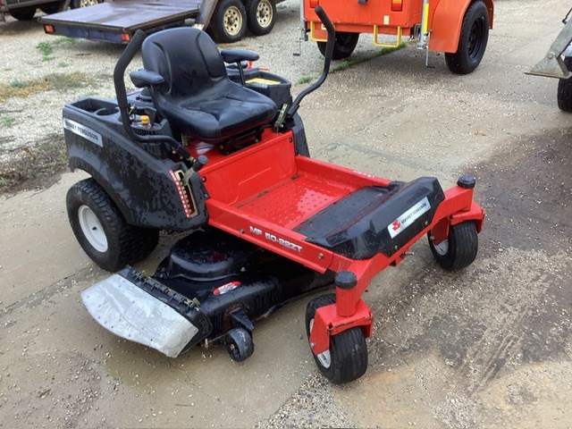 Massey ride on discount mower