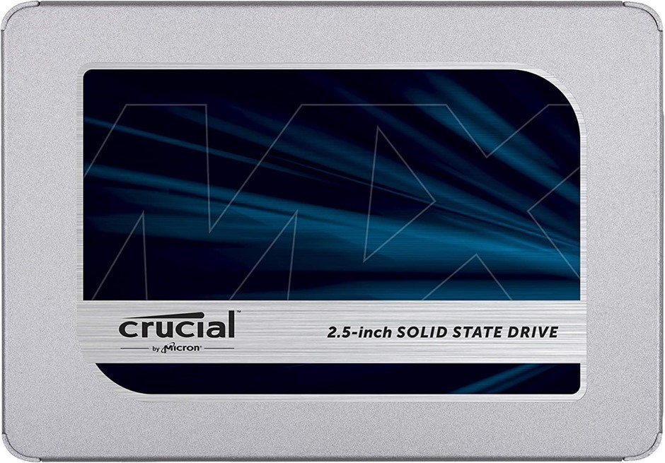 CRUCIAL MX500 500GB SATA 2.5-inch 7mm Internal SSD, Blue/Grey. NB: Not in O