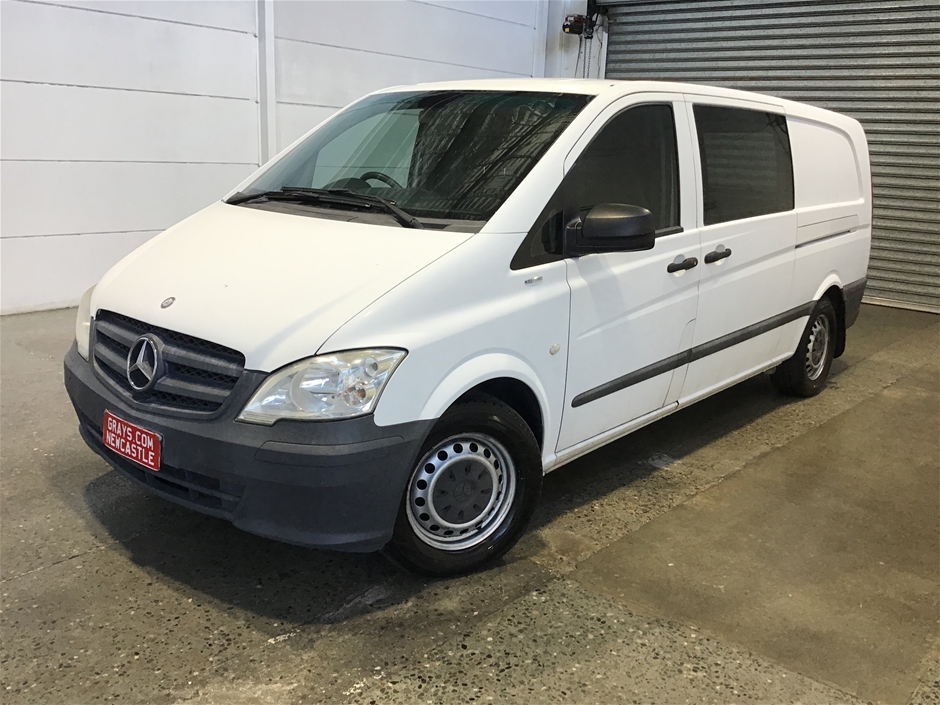 Mercedes Benz Vito 113 CDI LWB Turbo Diesel Automatic Van Auction (0001 ...