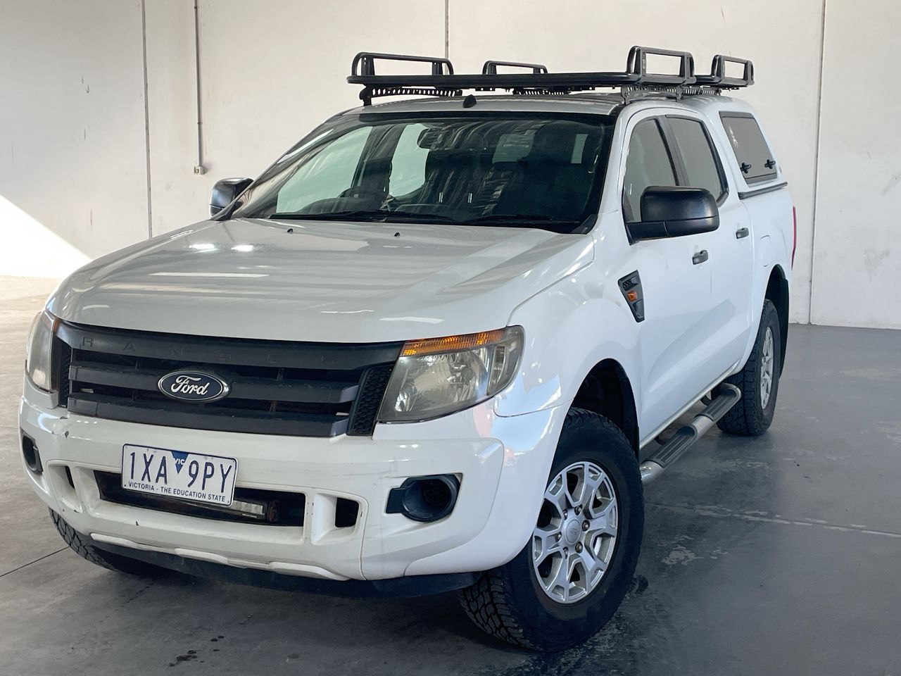 2013 Ford Ranger XL 4X4 PX Turbo Diesel Automatic Crew Cab Chassis ...