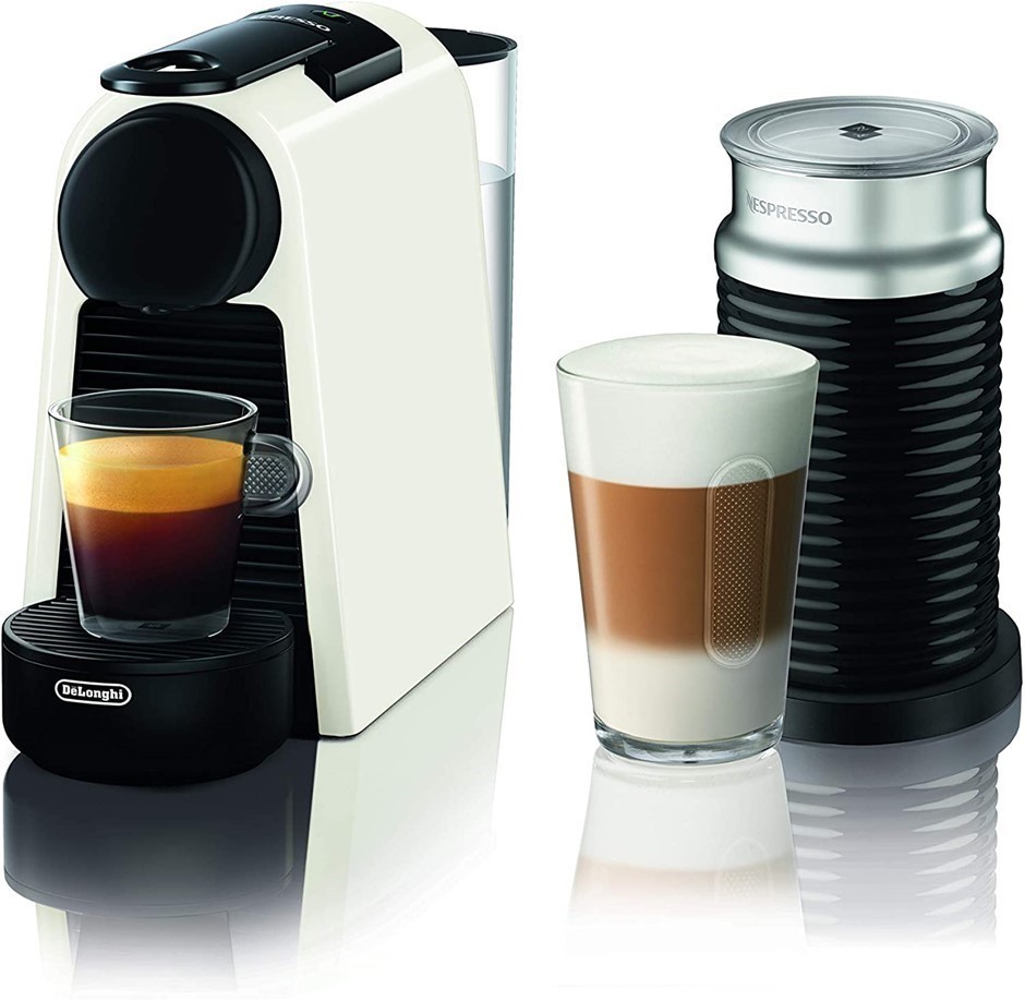 DE'LONGHI Nespresso Essenza Mini, Capsule Coffee Machine, Colour White
