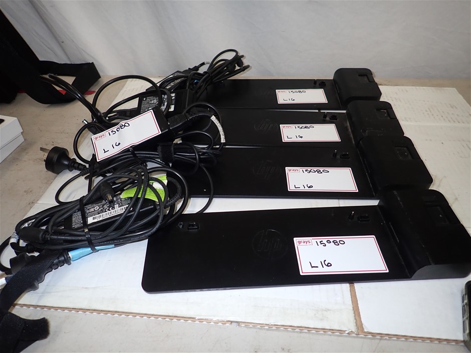 Hp docking station bundle Auction (00169042324) Grays Australia
