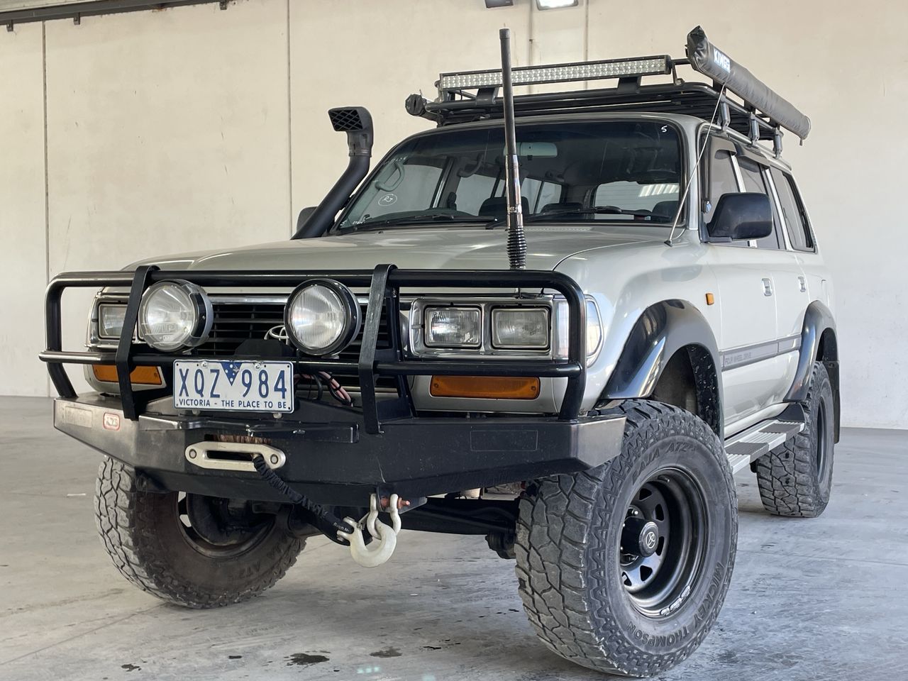 1995 Toyota Landcruiser GXL (4x4) HZJ80 Manual 8 Seats Diesel Wagon ...