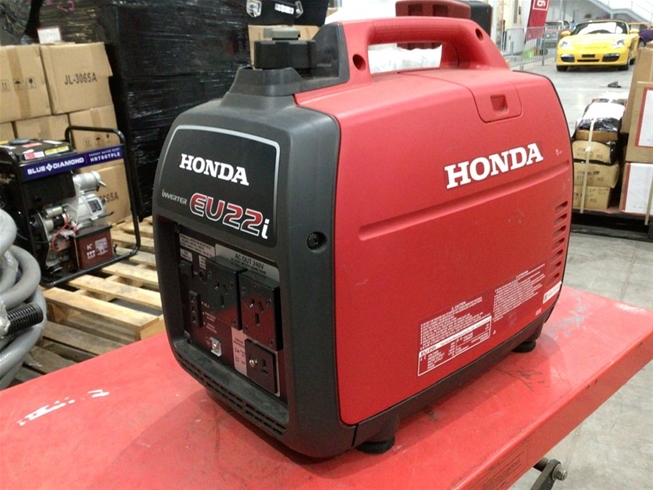 Honda 2.2KVA EU22i Inverter Generator (Retail Return) (G200230) Auction  (0006-3026055)