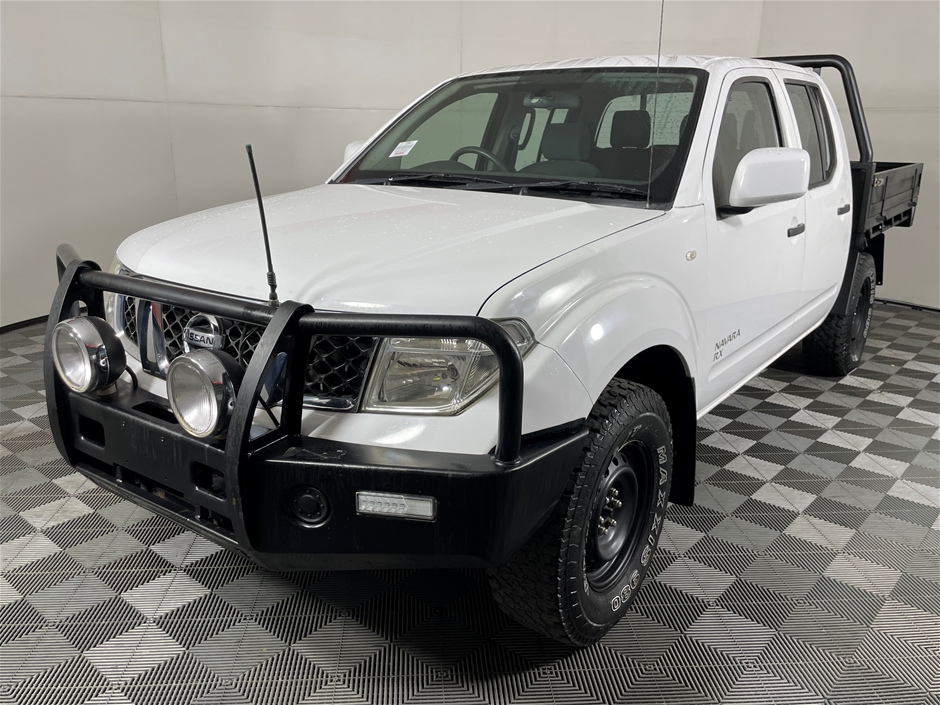 2012 Nissan Navara D40 4x4 Turbo Diesel Dual Cab Ute Auction (000150704244) Grays Australia