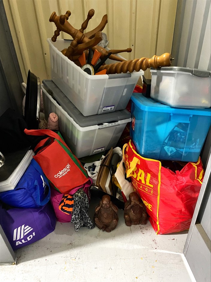 Entire contents of overdue storage including Lots of mysteriou Auction