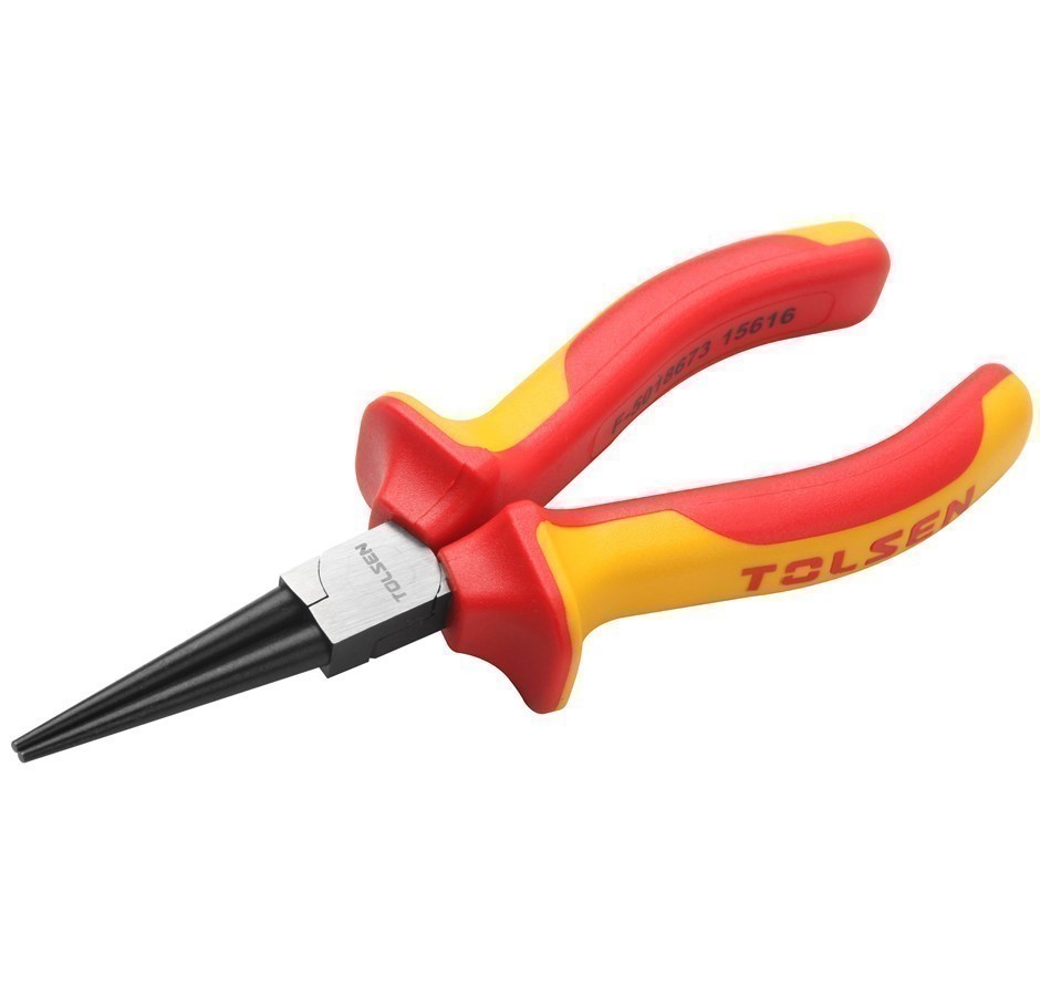TOLSEN Insulated Round Nose Pliers CrV, VDE/GS Certified 1000V. Auction (0165-5052208) | Grays