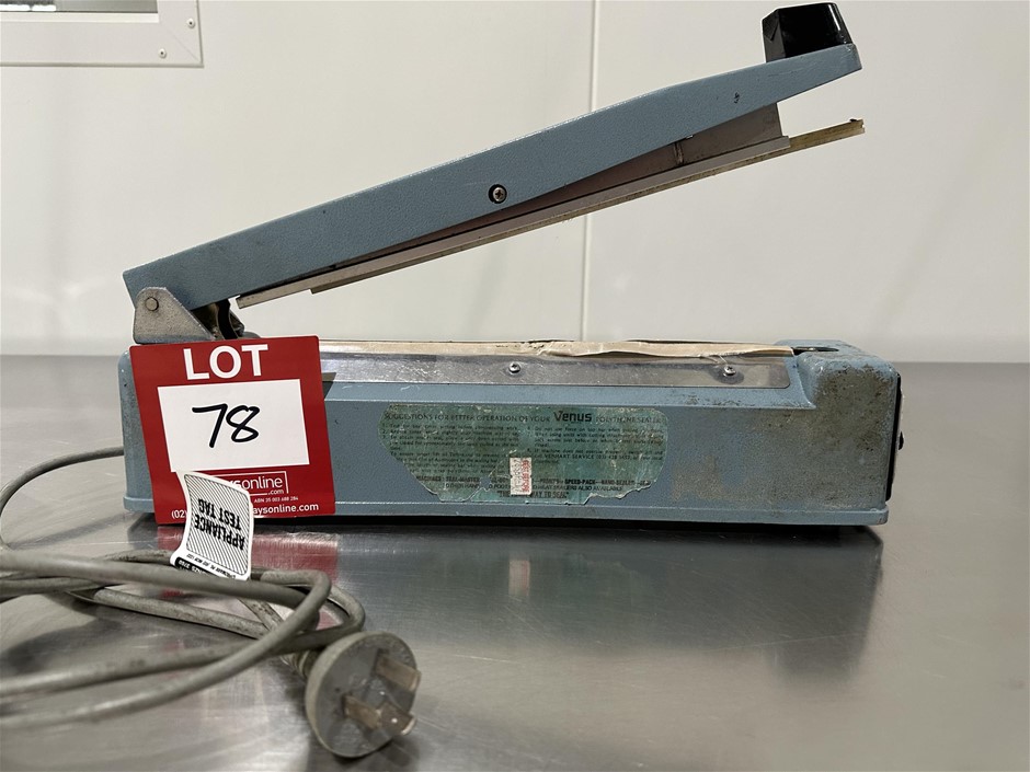 VENUS impulse heat sealer Auction (00783025862) Grays Australia