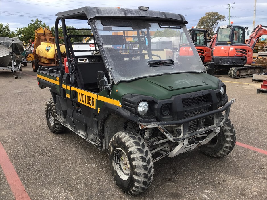 7x Kawasaki Mule SIDExSIDE Utility Vehicles