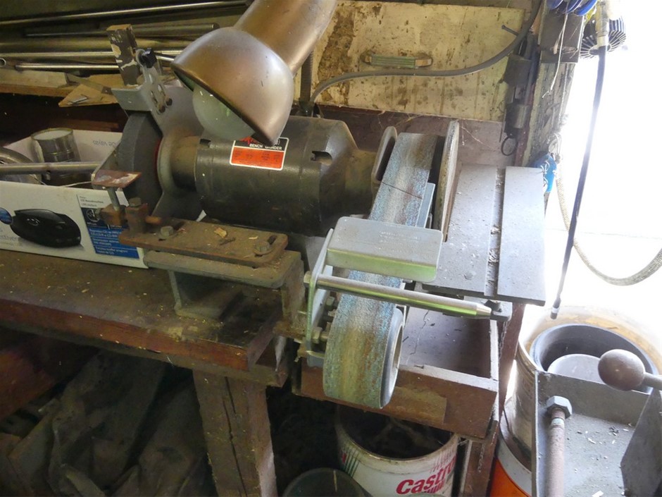Timber bench With Some Contents Auction (0034-5053064) | Grays Australia