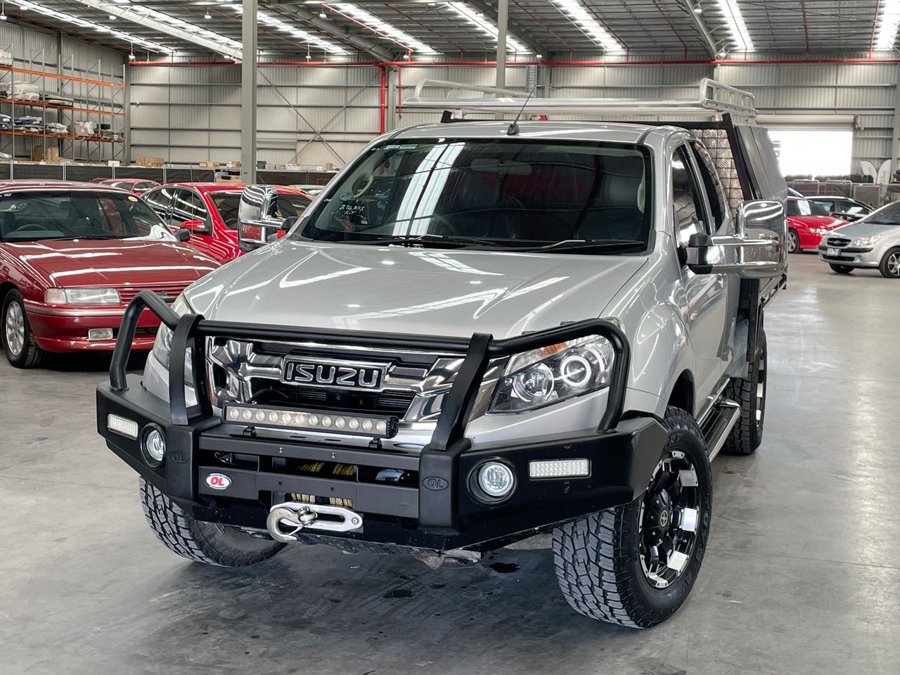2015 Isuzu D-MAX 4X4 LS-U Hi-Ride T/DManual Space Cab Ute