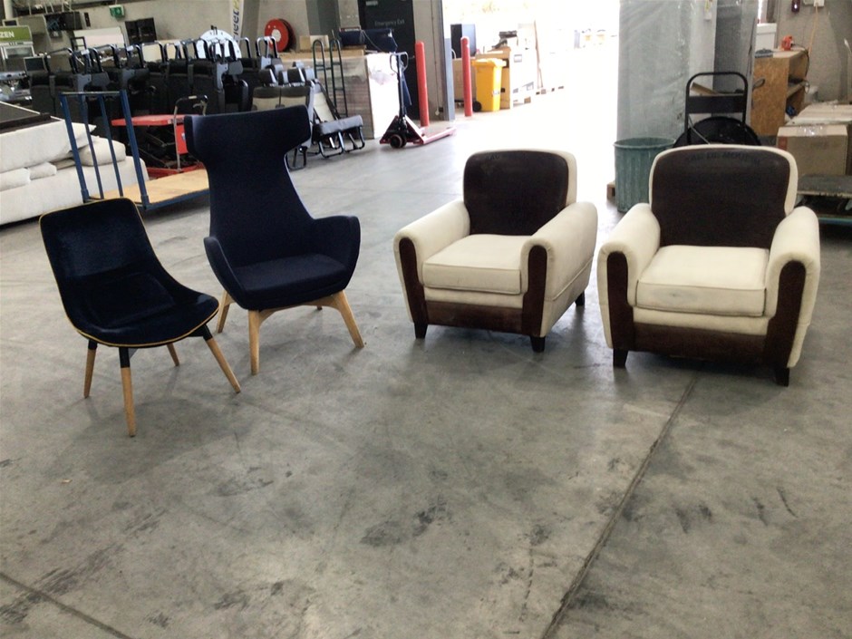 4 x Assorted Chairs Auction (0012-3026034) | Grays Australia